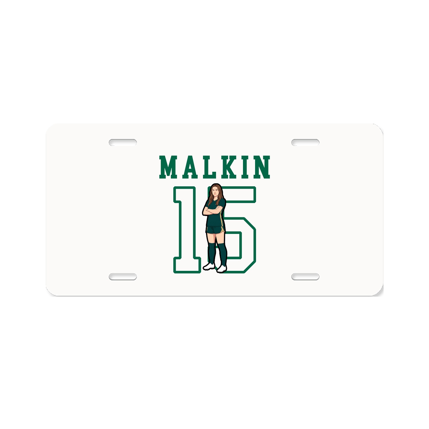 License Plate — Shirsey in Classic
