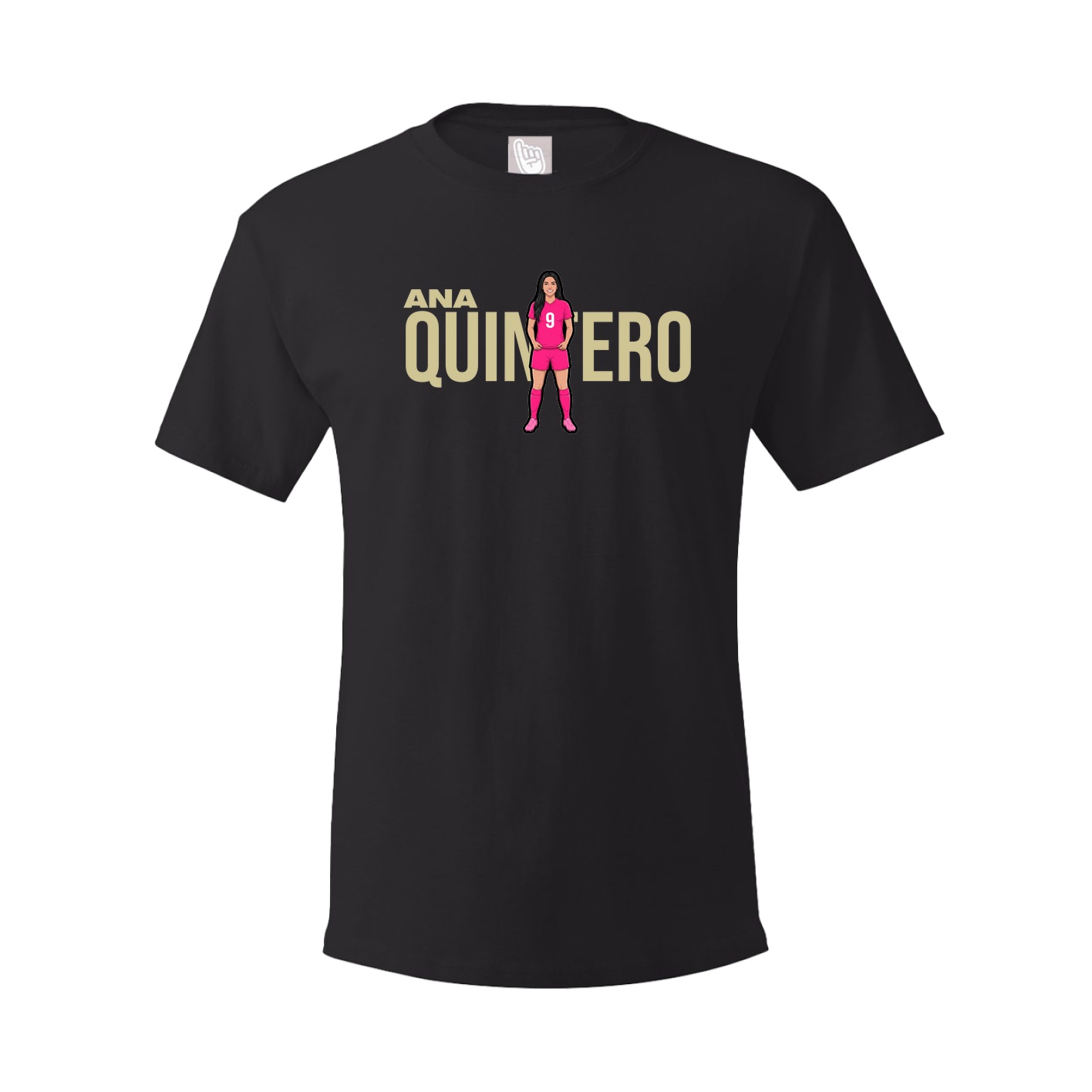 Youth Tee — Player Name in Black