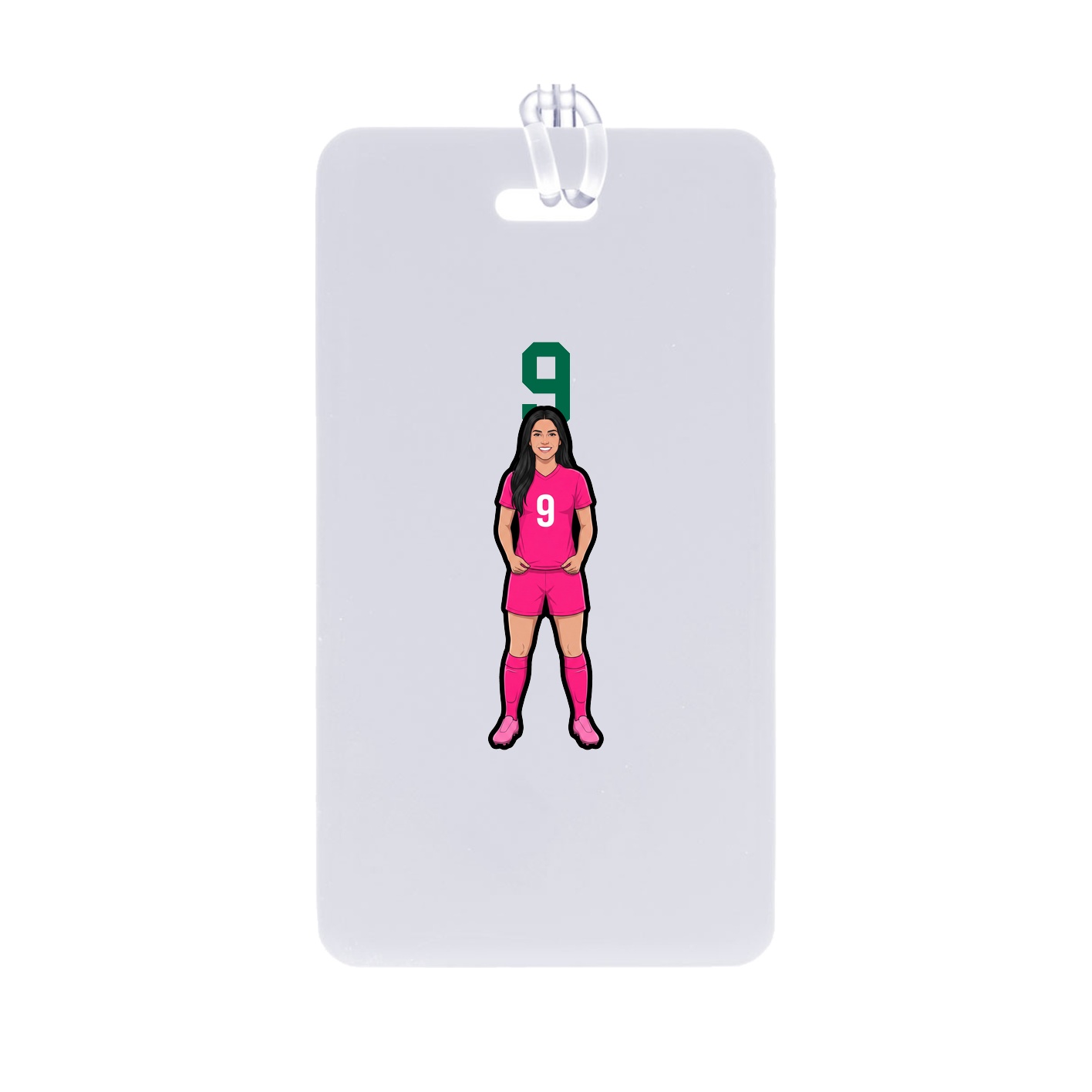 Bag Tag — Number Top in Classic