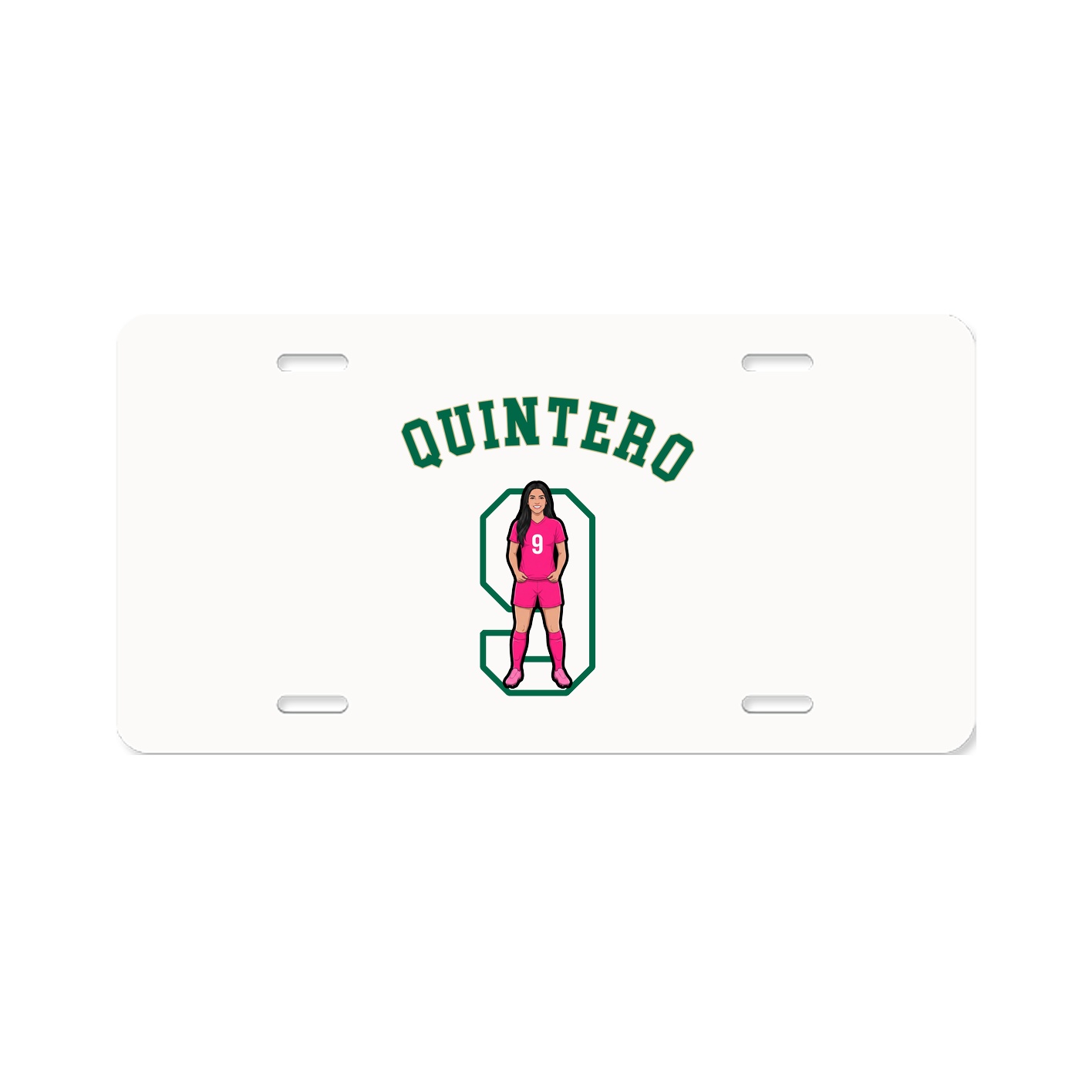 License Plate — Shirsey Arch in Classic