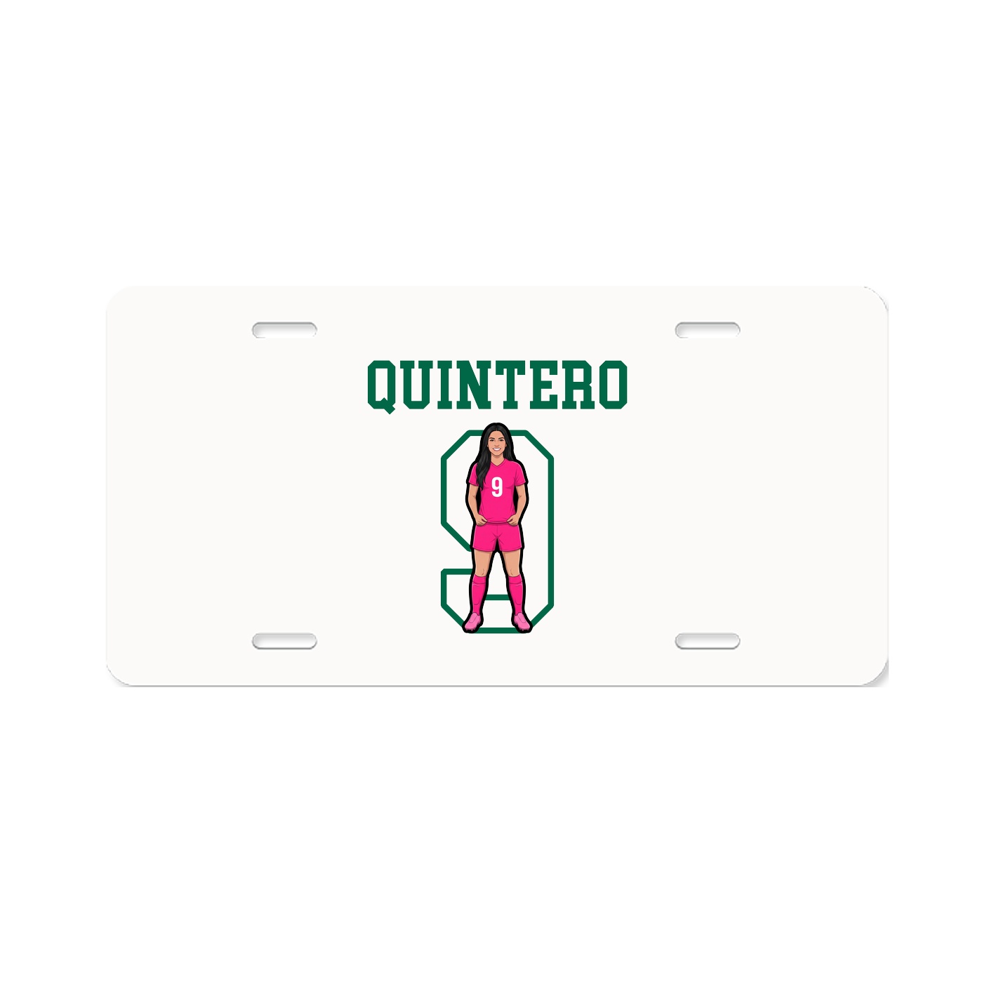 License Plate — Shirsey in Classic