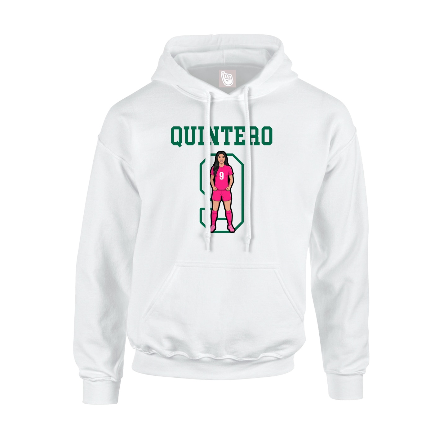 Youth Hoodie — Shirsey in White