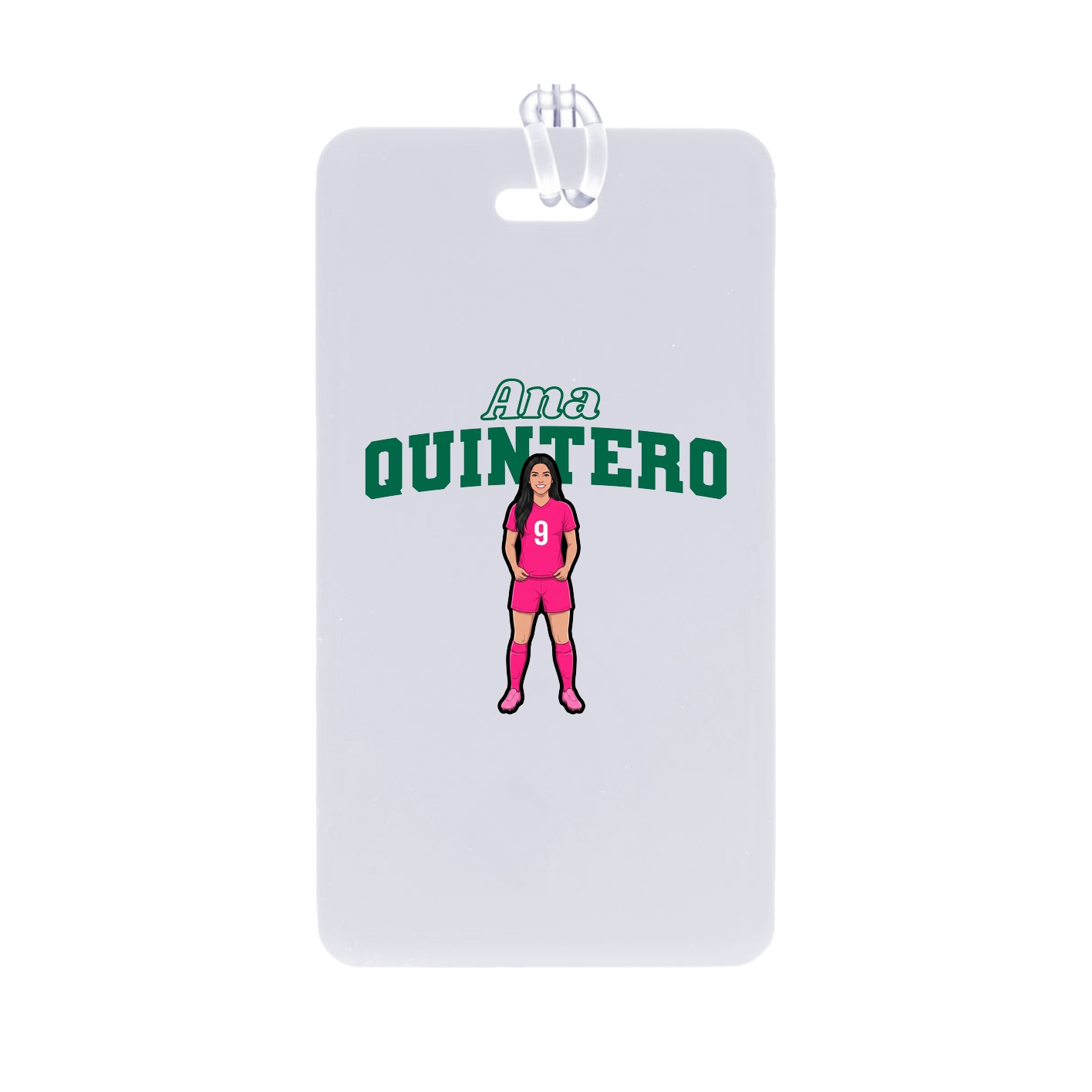 Bag Tag — Name Arch in Classic