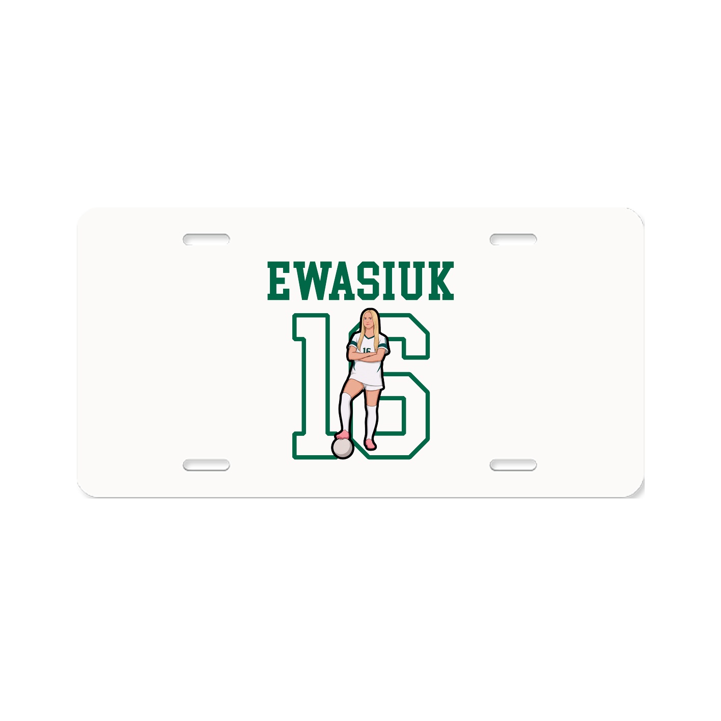 License Plate — Shirsey in Classic