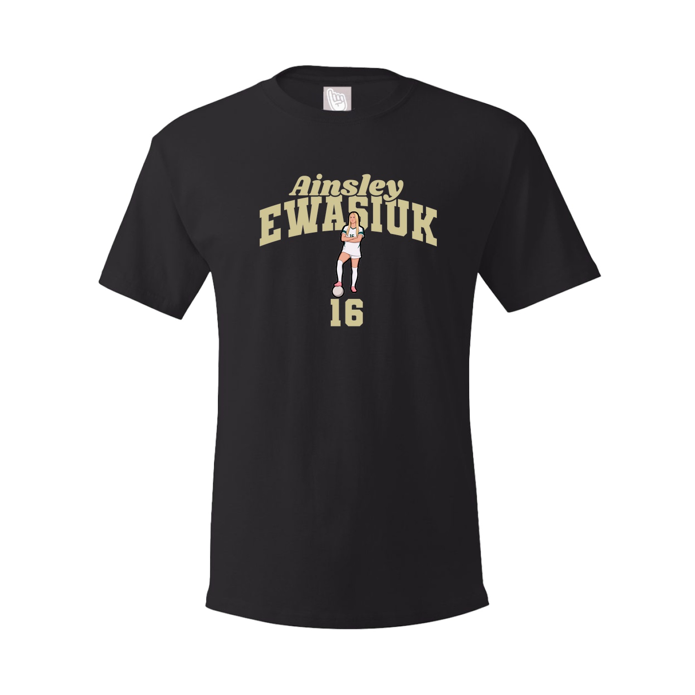 Youth Tee — Signature Arch in Black