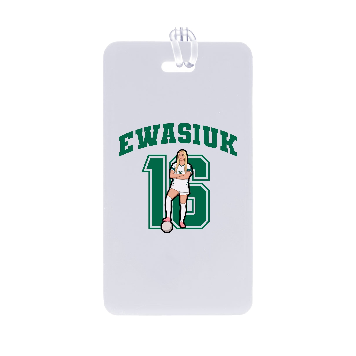 Bag Tag — Number in Classic