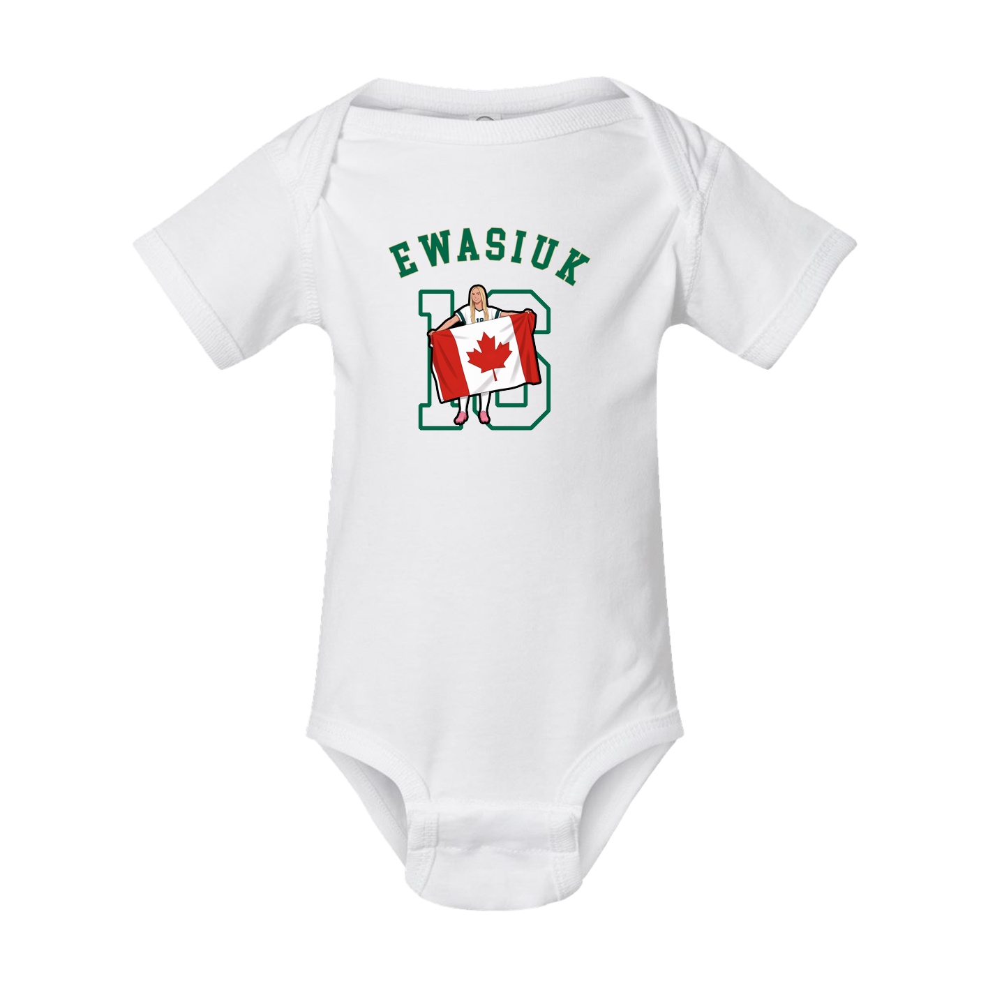 Baby Onesie — Shirsey Arch in White