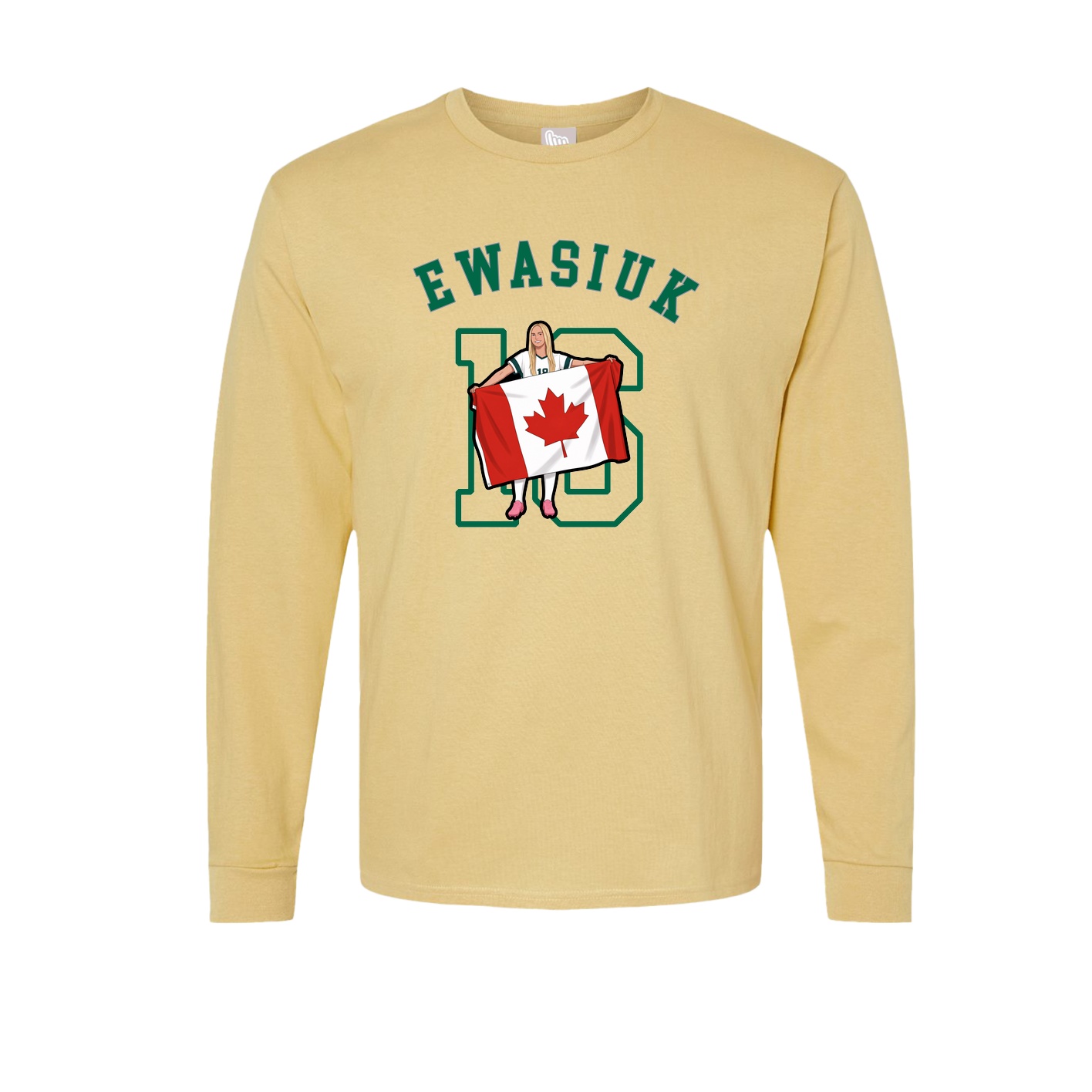 Long Sleeve Tee — Shirsey Arch in Vegas Gold