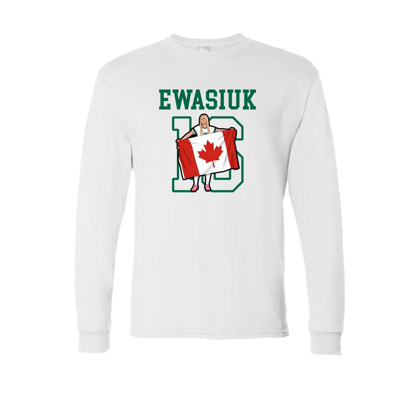 Long Sleeve Tee — Shirsey in White