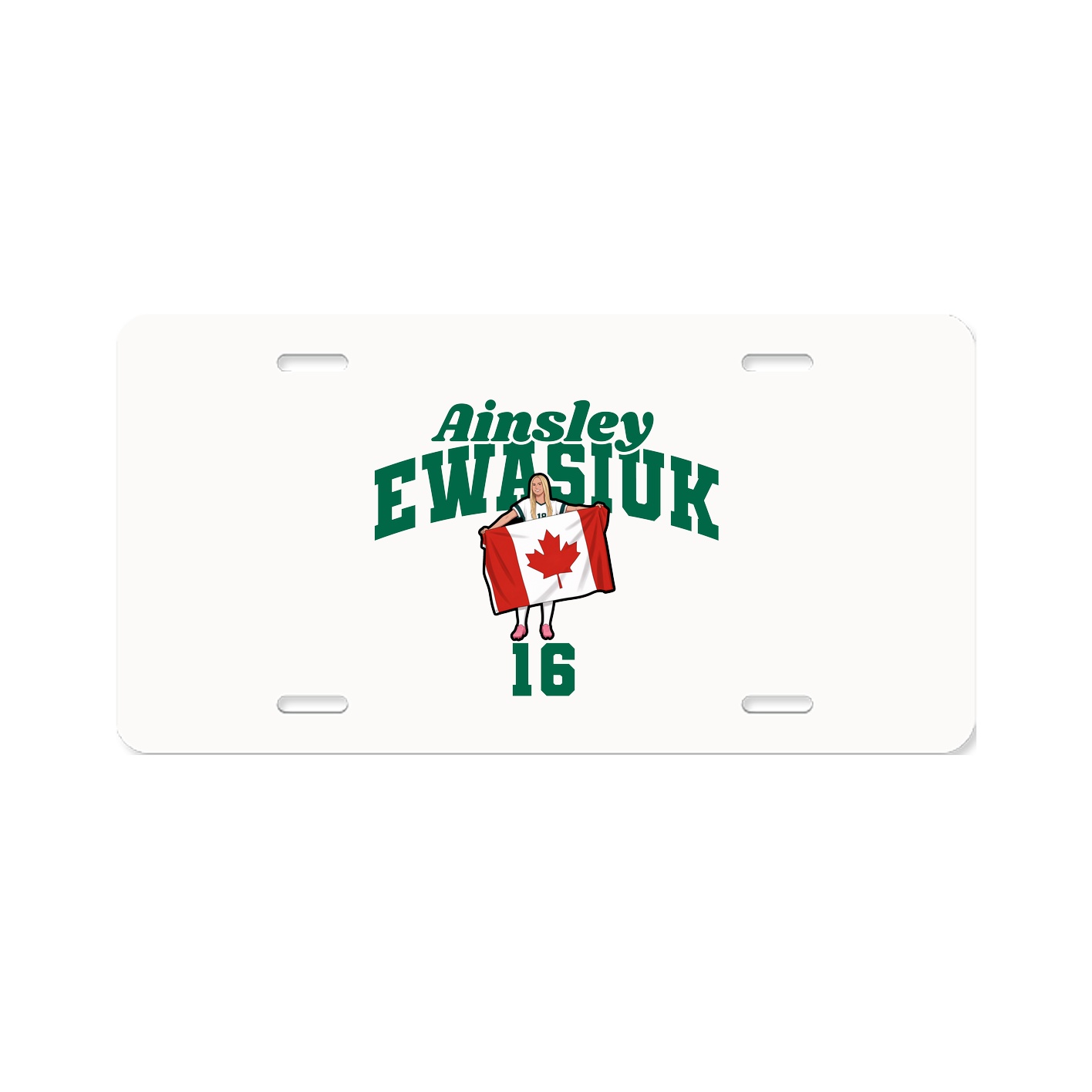 License Plate — Signature Arch in Classic