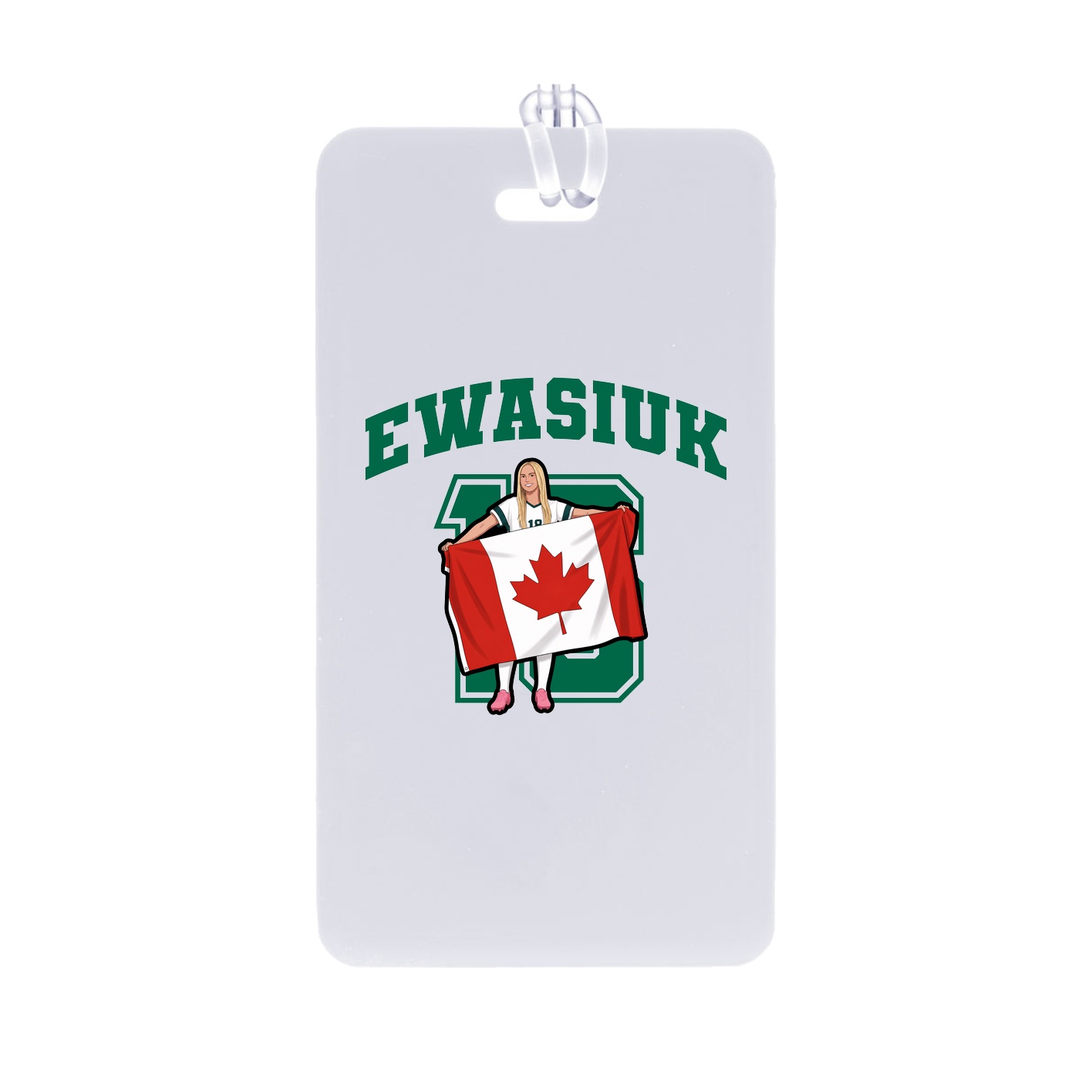 Bag Tag — Number in Classic