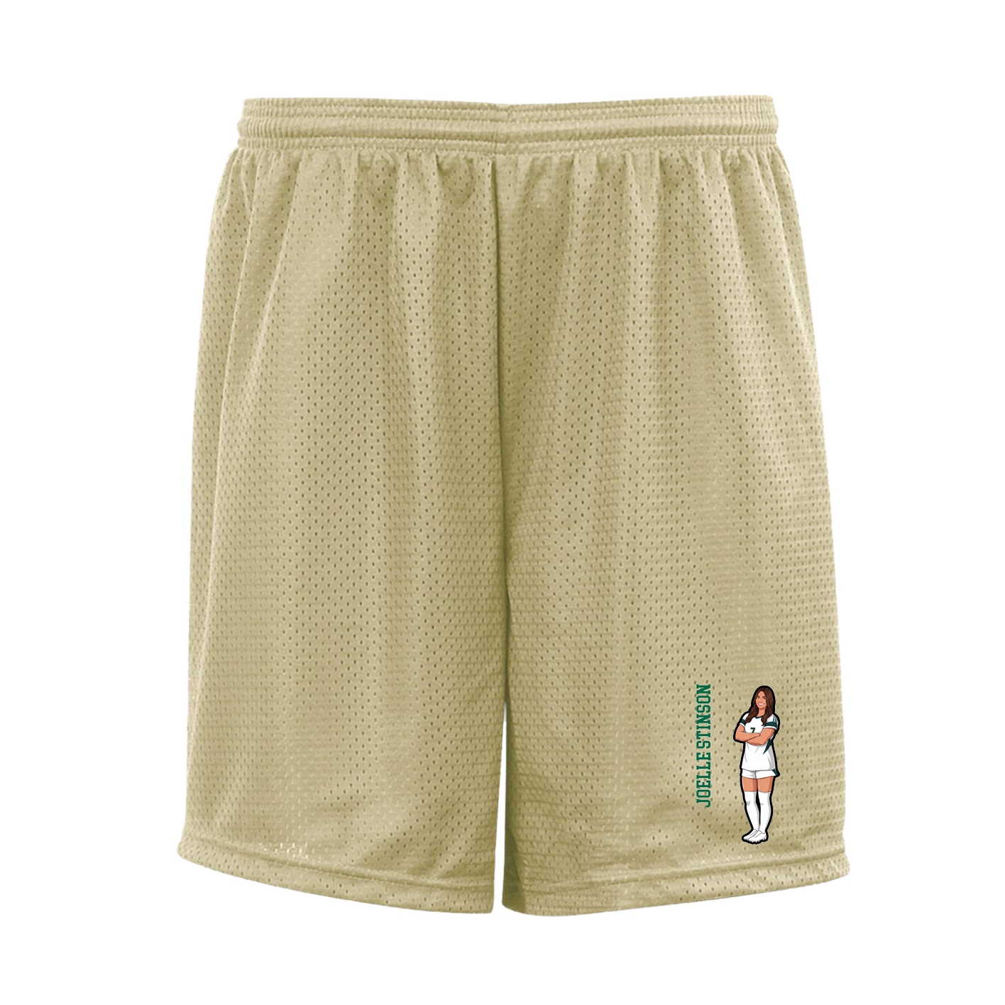 Shorts — Name Vertical in Vegas Gold