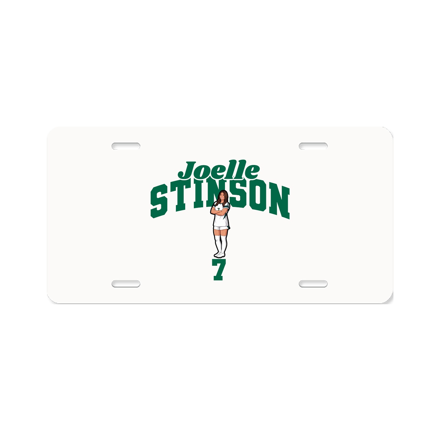 License Plate — Signature Arch in Classic