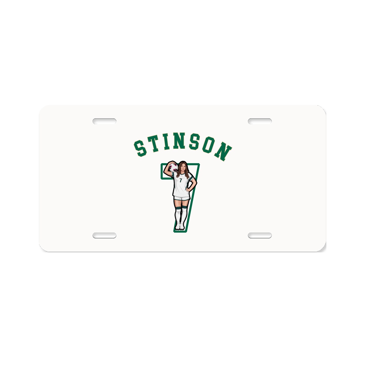 License Plate — Shirsey Arch in Classic