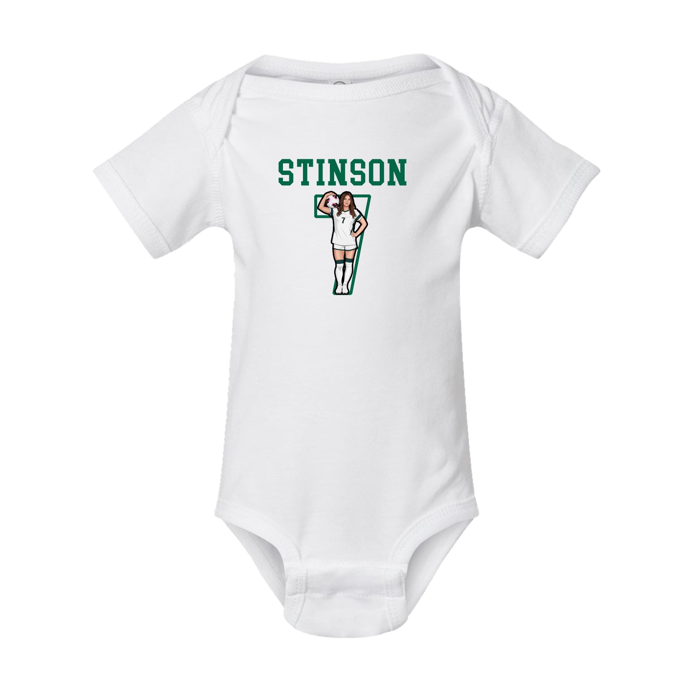 Baby Onesie — Shirsey in White
