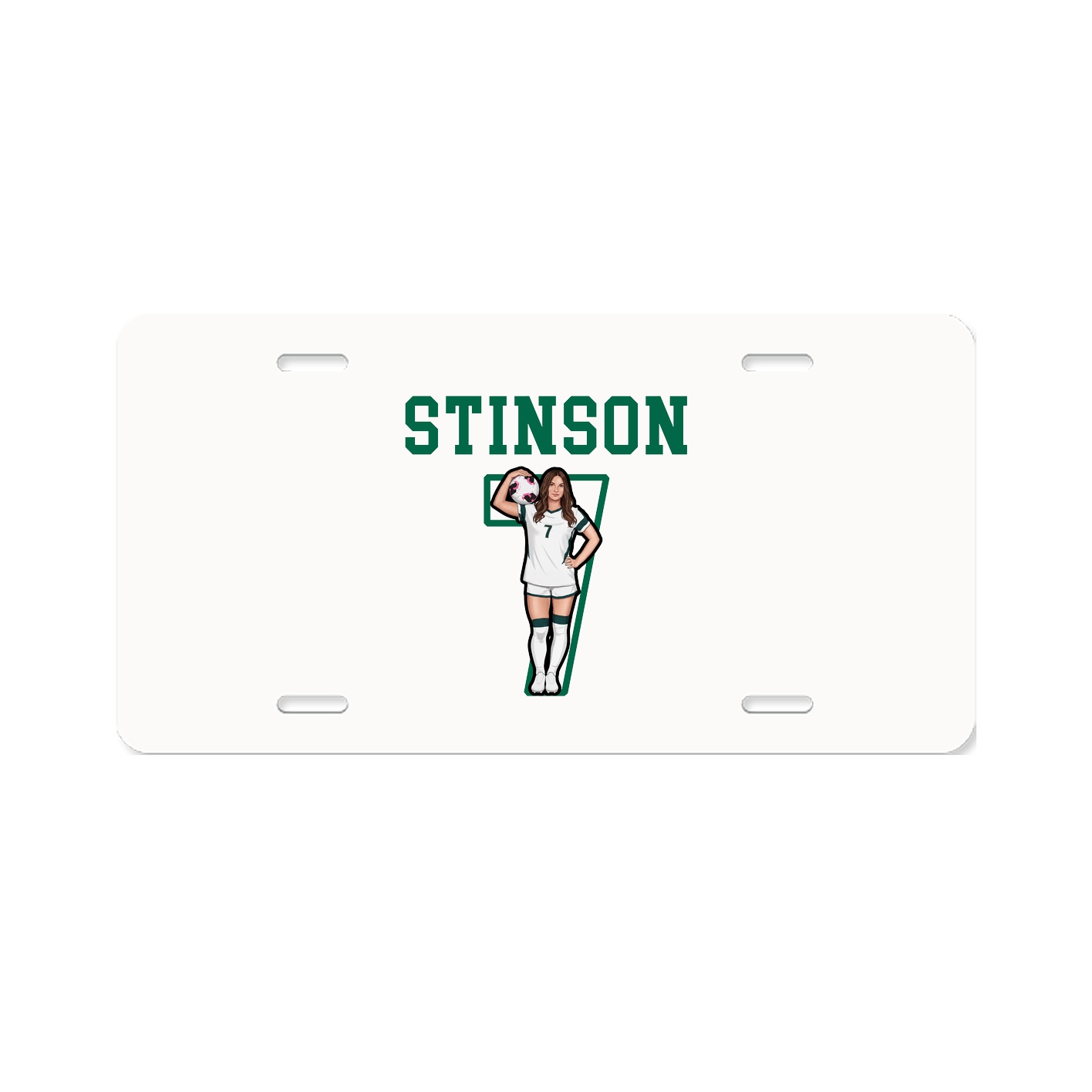 License Plate — Shirsey in Classic