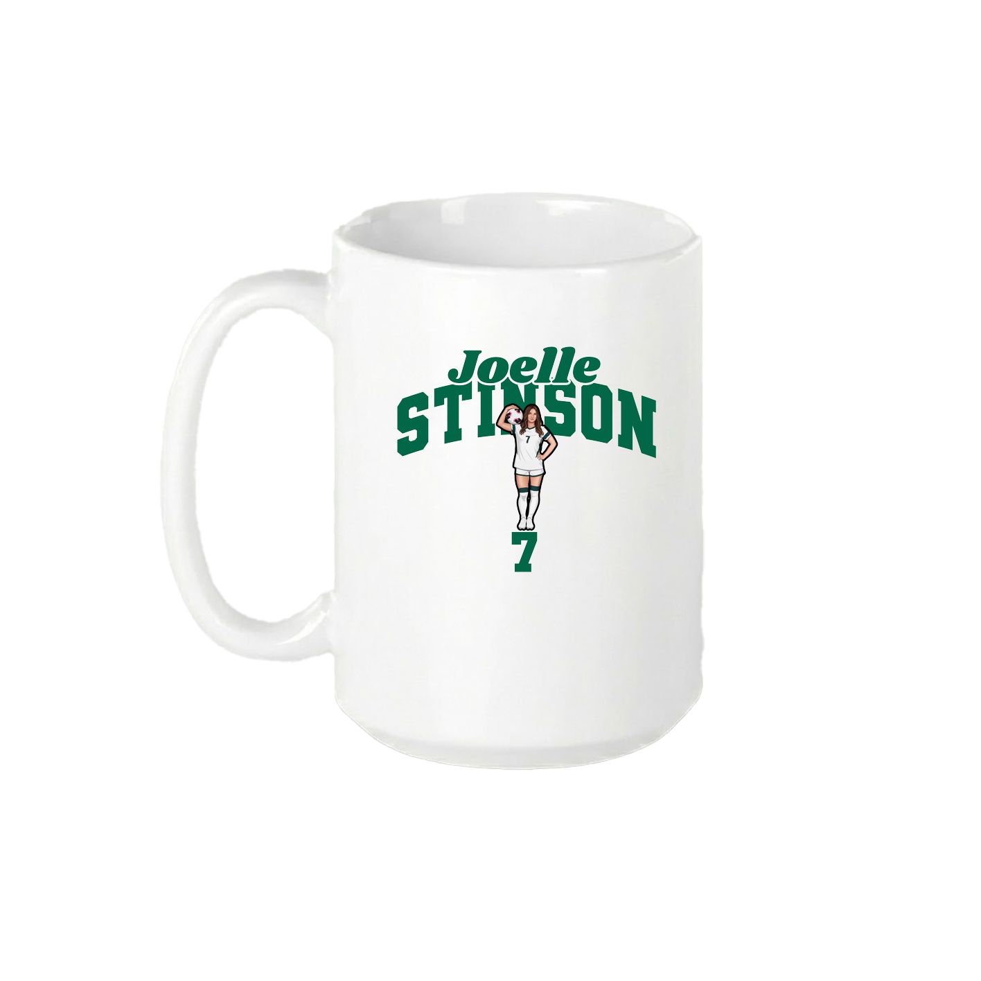15oz Coffee Mug — Signature Arch in White