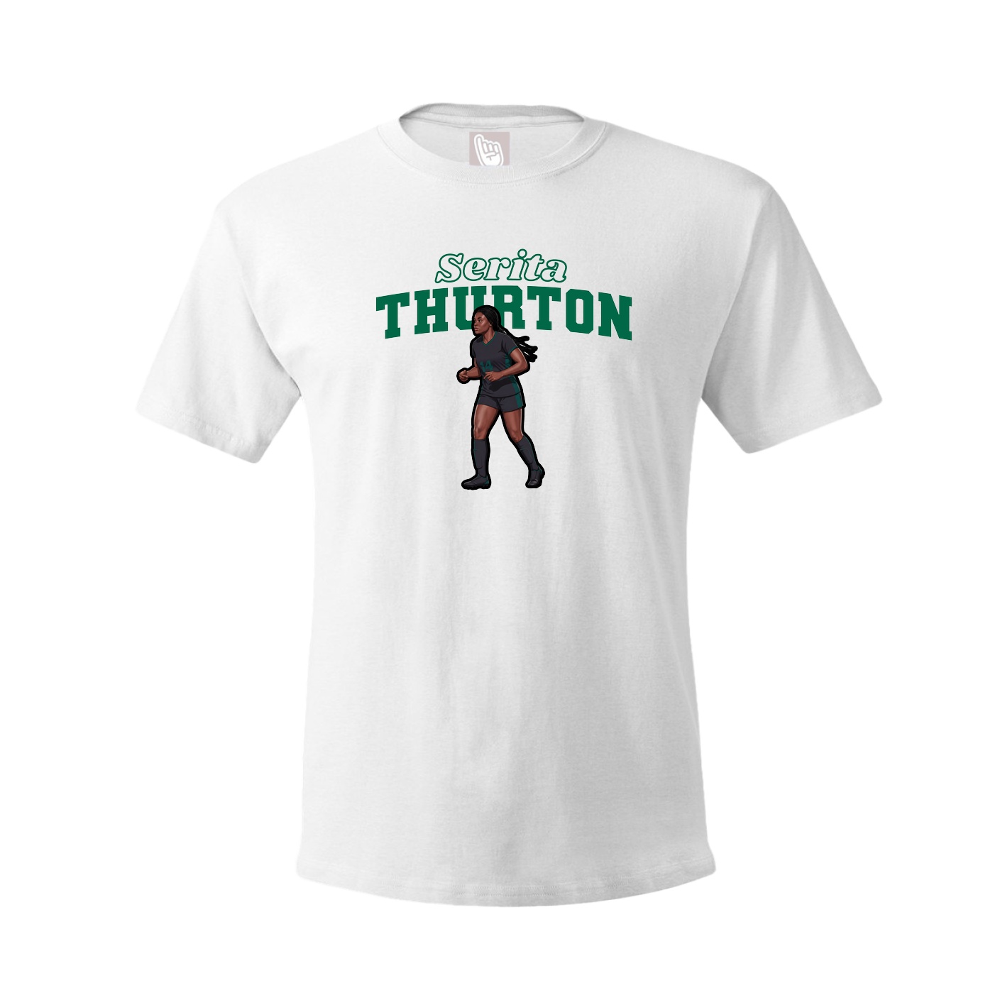 Tee — Name Arch in White