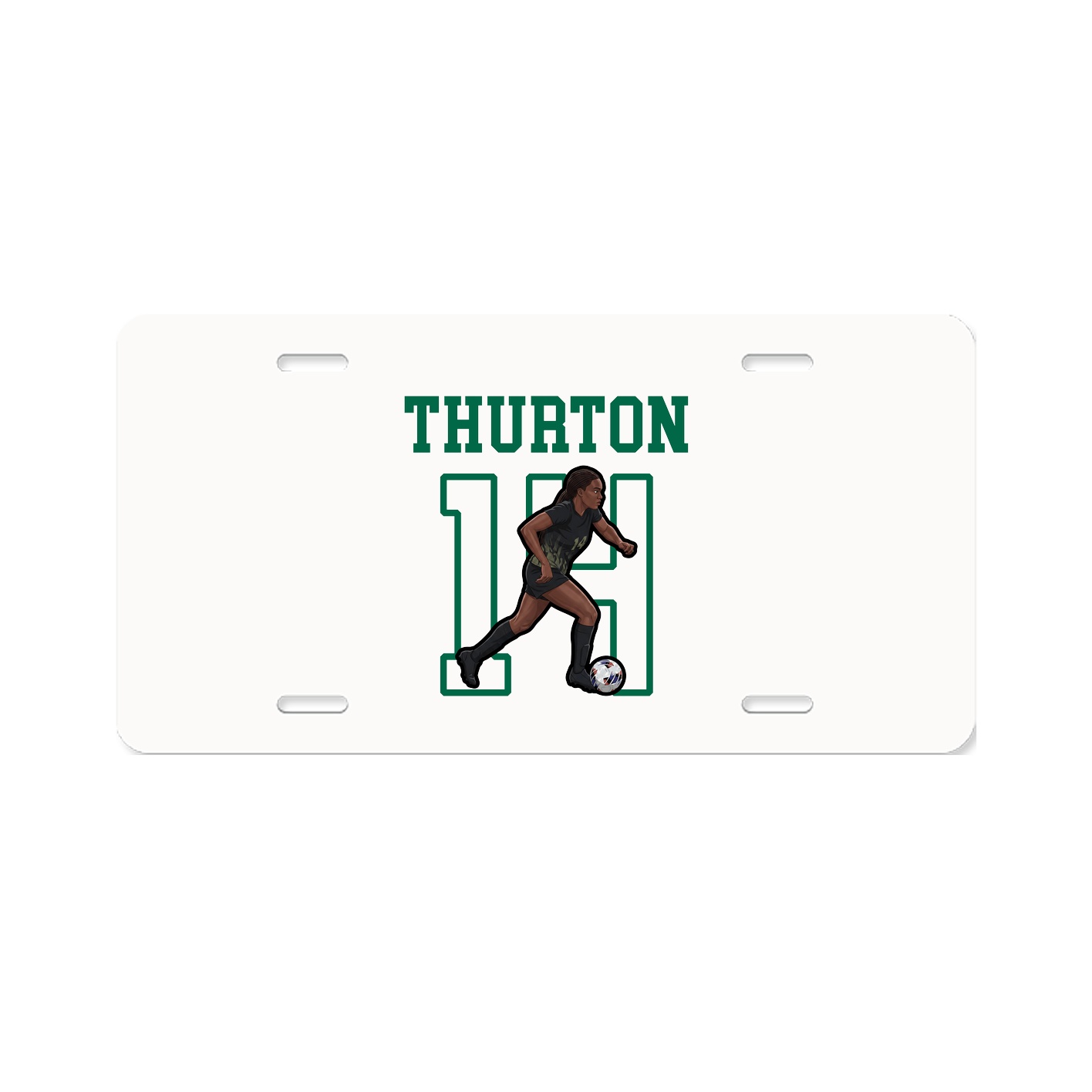 License Plate — Shirsey in Classic