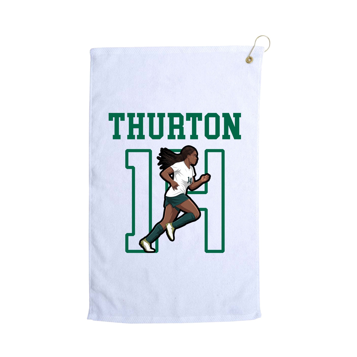 Golf Towel — Shirsey in White