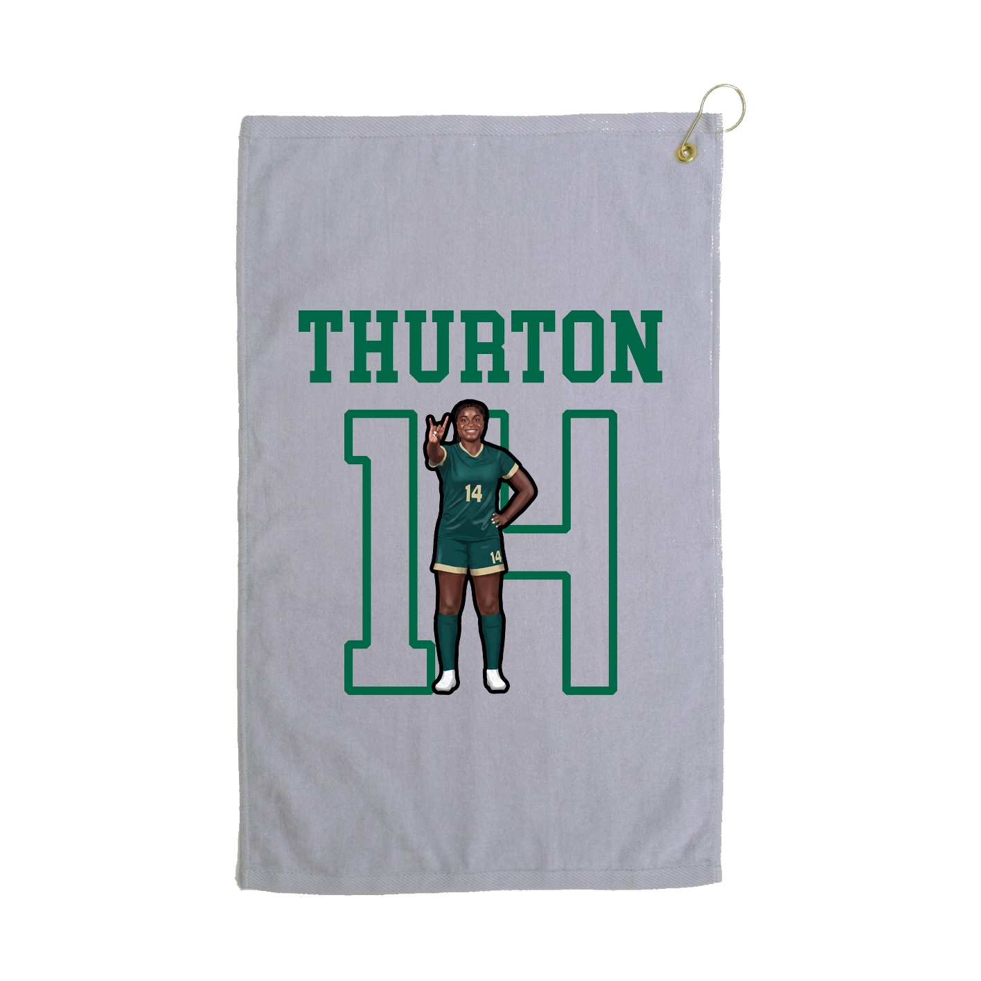 Golf Towel — Shirsey in Grey