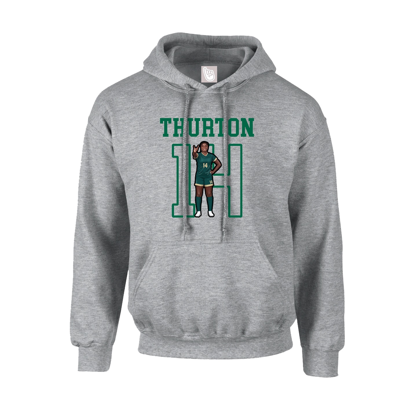 Youth Hoodie — Shirsey in Grey