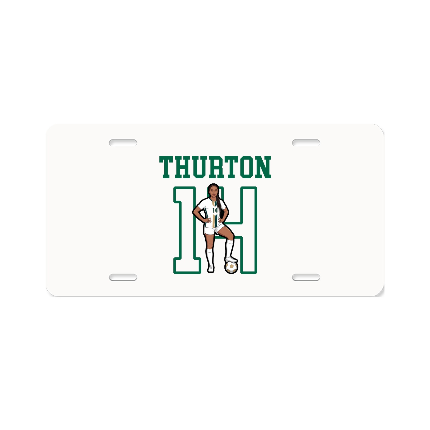 License Plate — Shirsey in Classic
