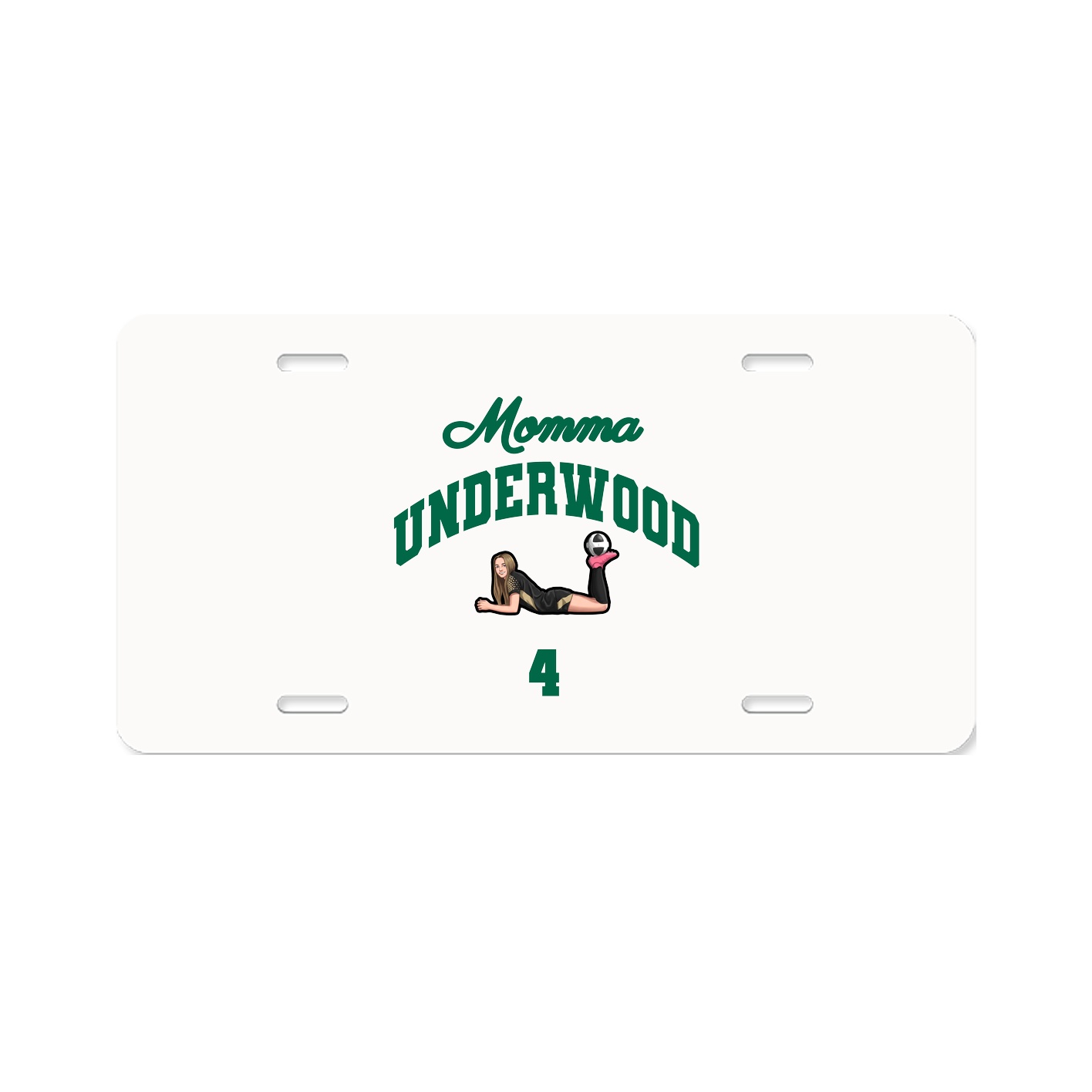 License Plate — Mothers Day Arch in Classic