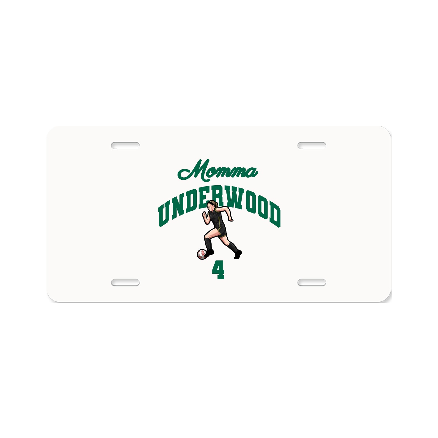 License Plate — Mothers Day Arch in Classic