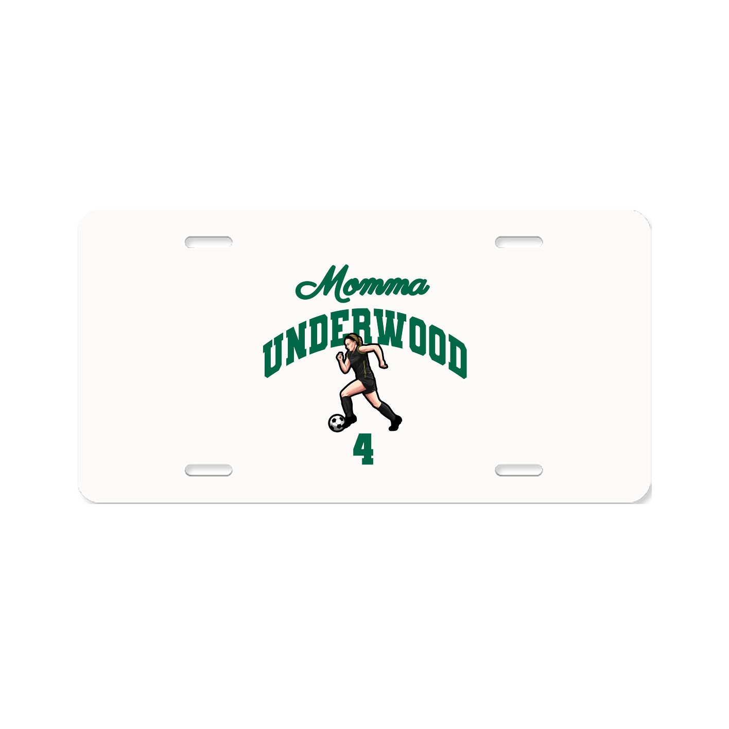 License Plate — Mothers Day Arch in Classic