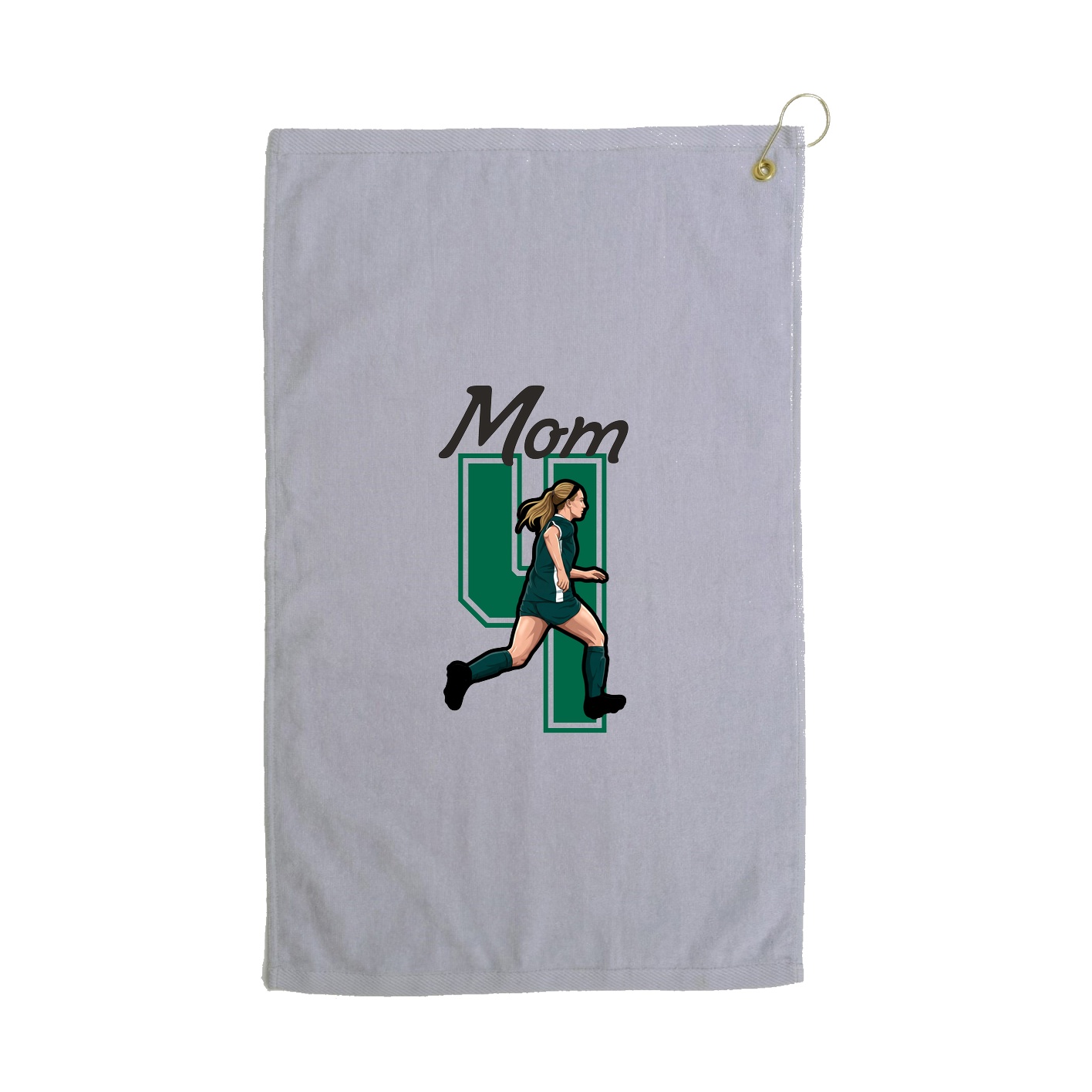 Golf Towel — Mothers Day Shirsey in Grey