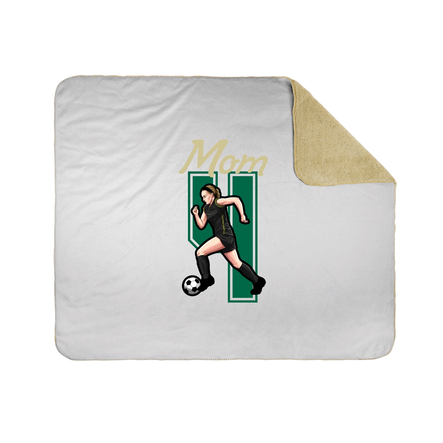 Throw Blanket — Mothers Day Shirsey in White