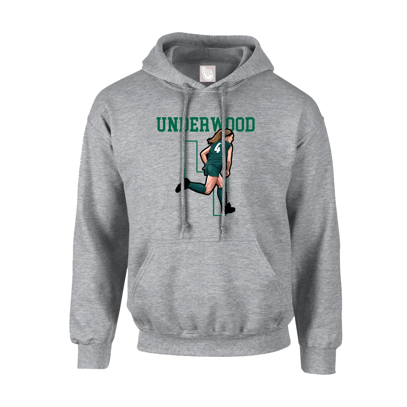 Youth Hoodie — Shirsey in Grey