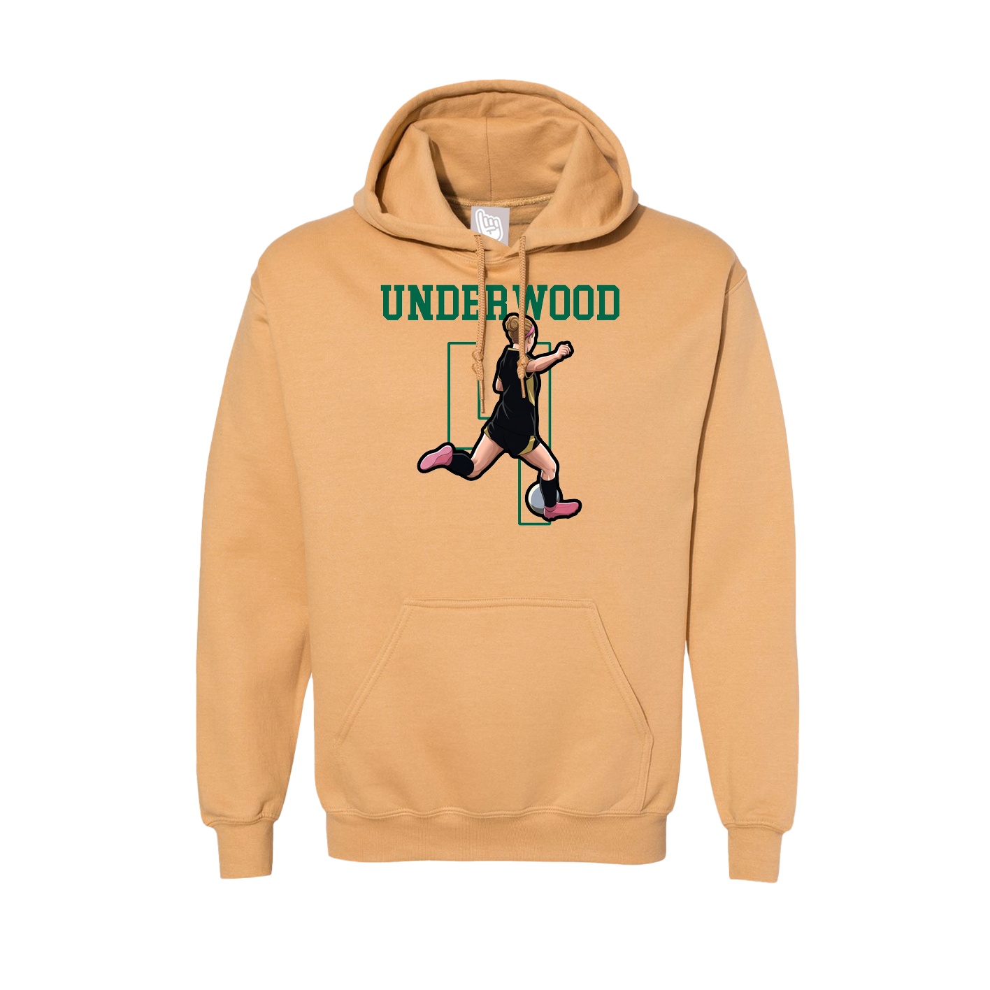 Hoodie — Shirsey in Vegas Gold