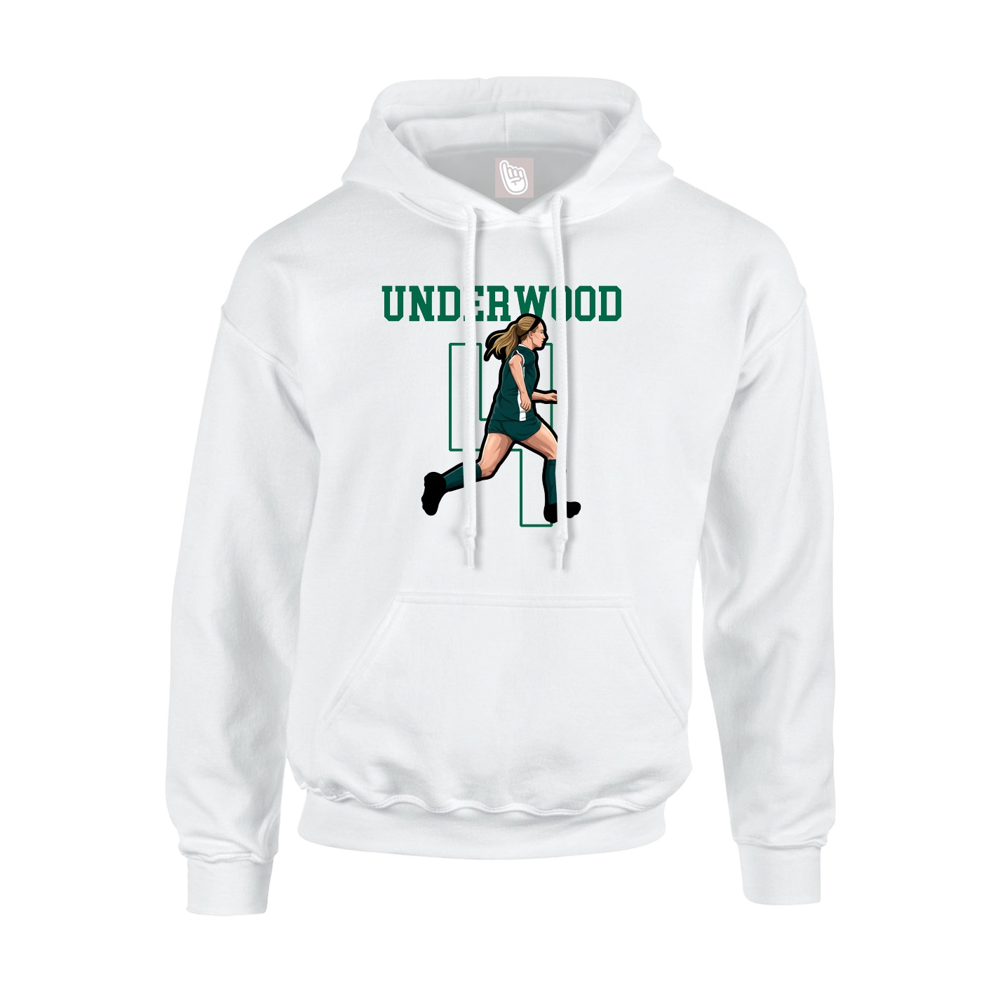 Youth Hoodie — Shirsey in White