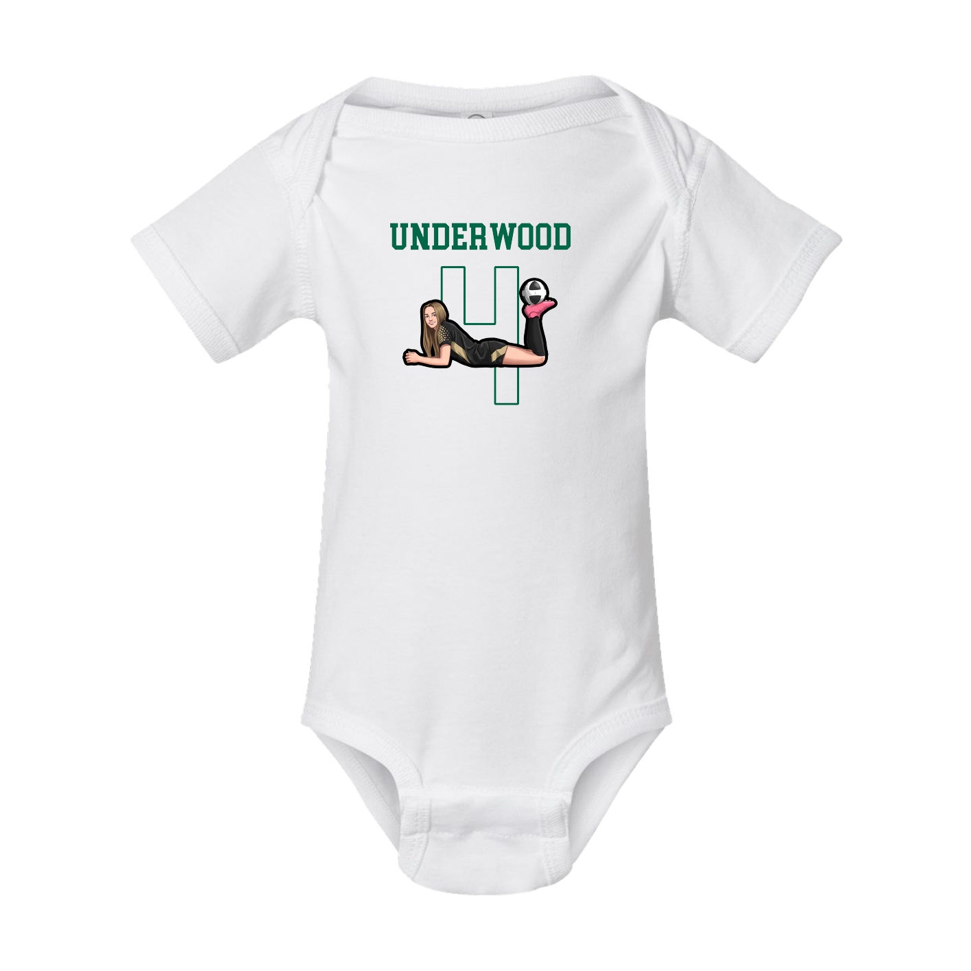 Baby Onesie — Shirsey in White
