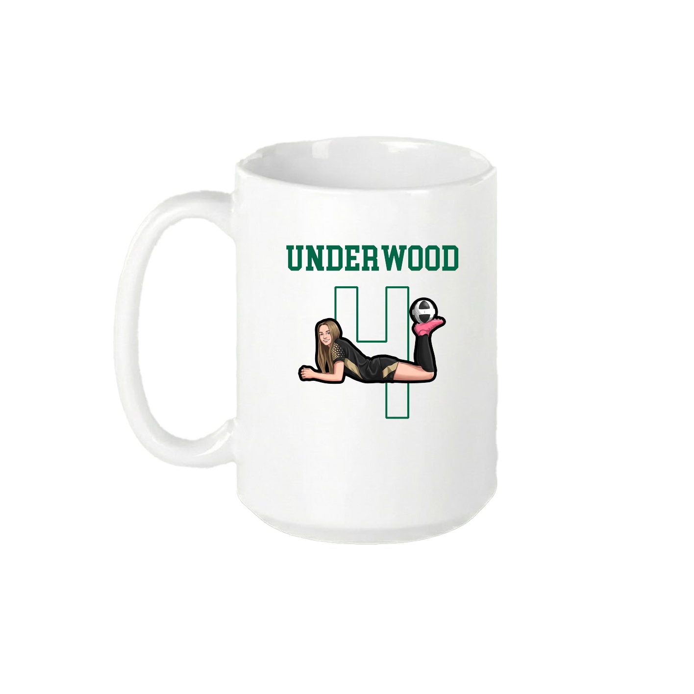 15oz Coffee Mug — Shirsey in White