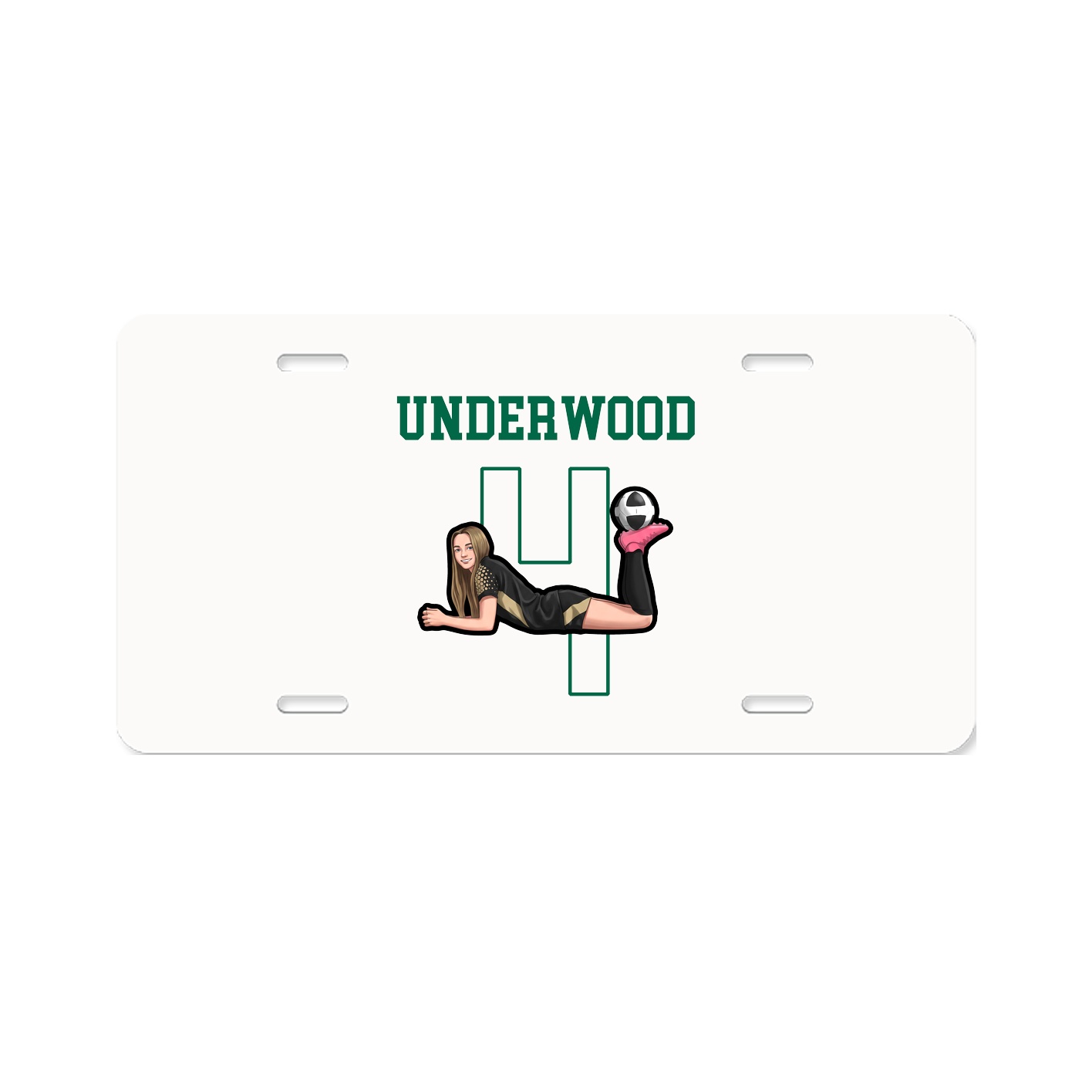 License Plate — Shirsey in Classic