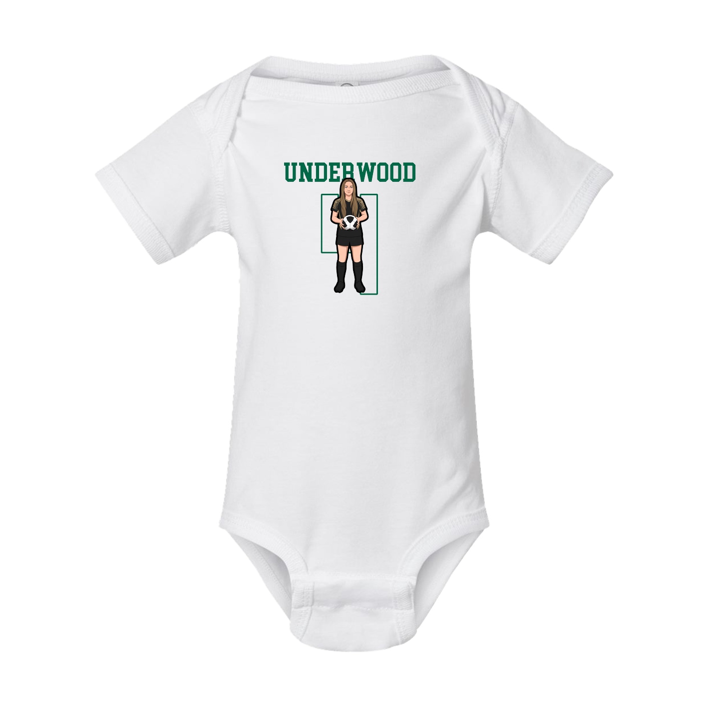 Baby Onesie — Shirsey in White