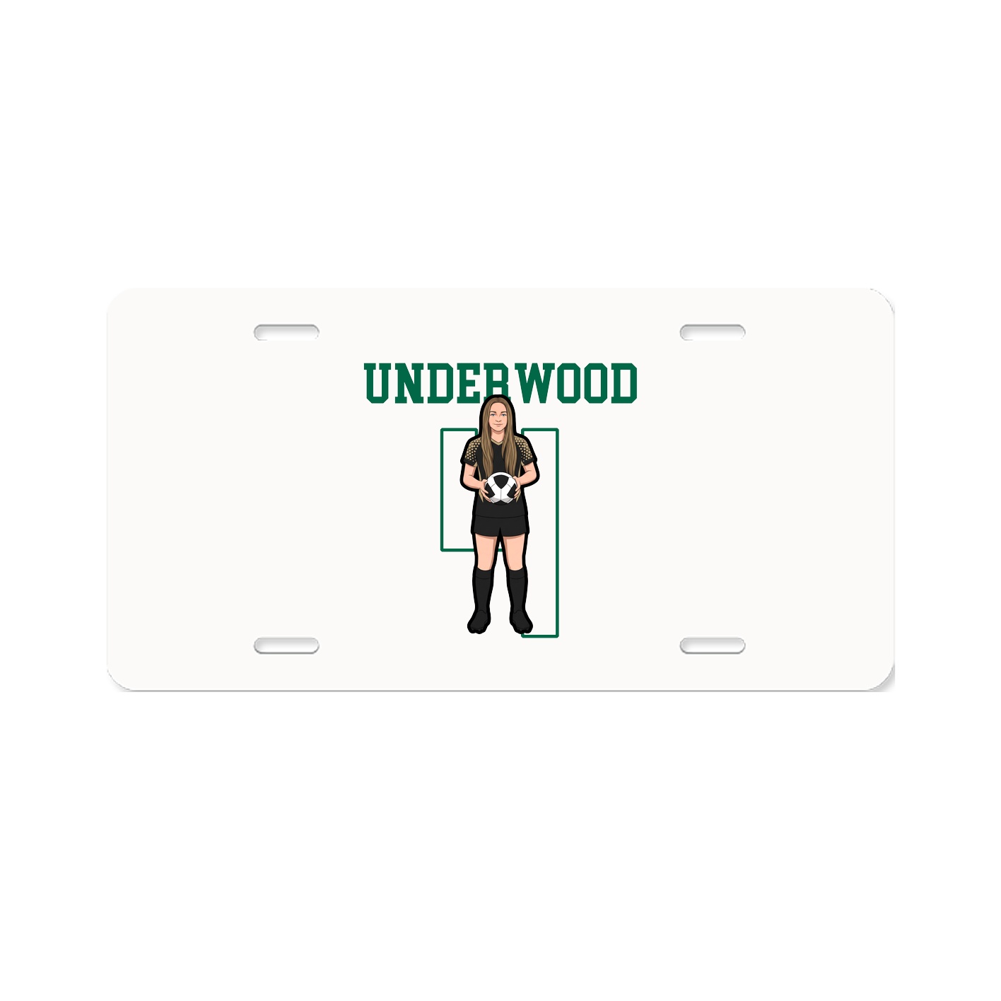 License Plate — Shirsey in Classic