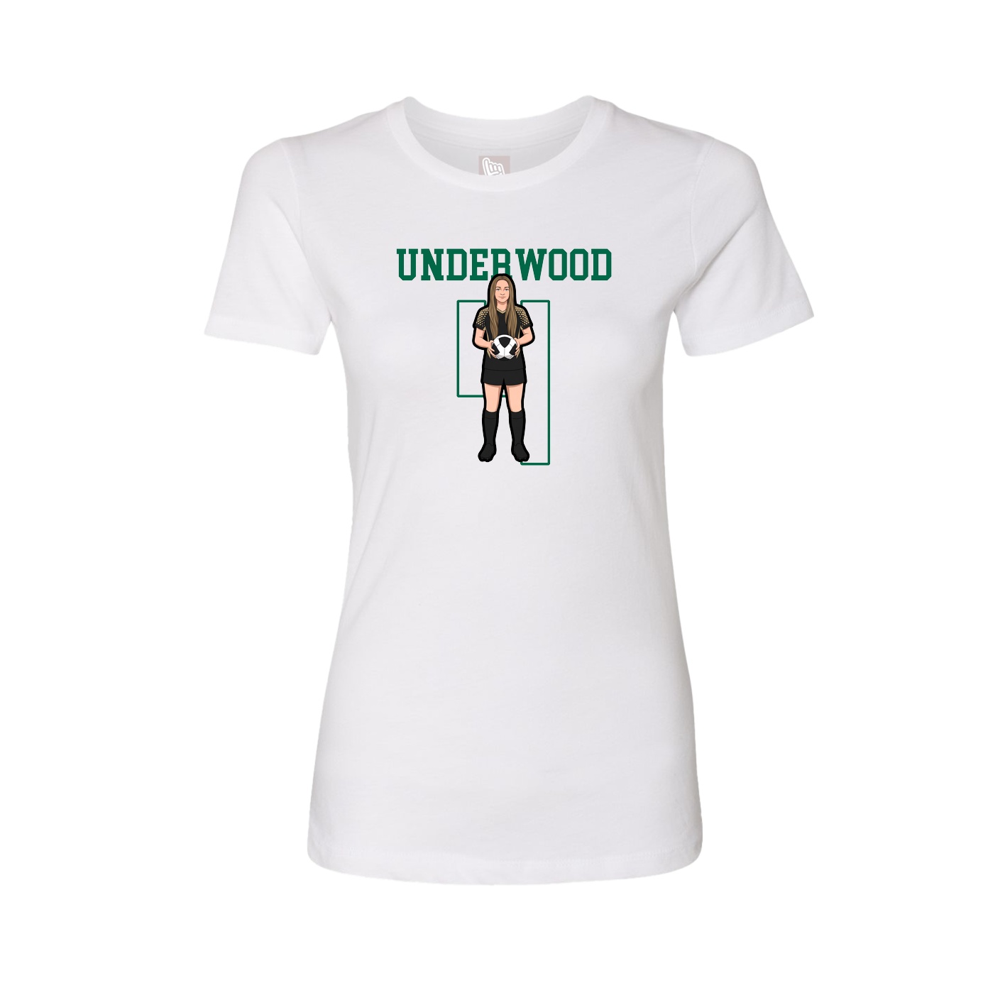 Fitted Women's Tee — Shirsey in White