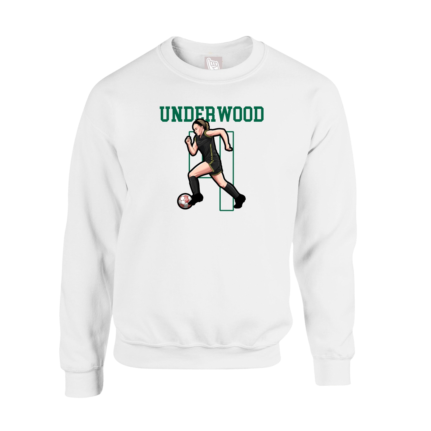 Fleece Crew — Shirsey in White