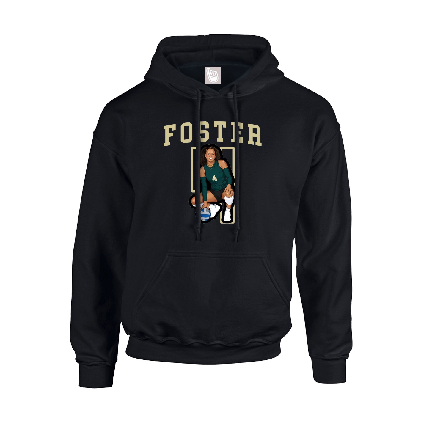 Hoodie — Shirsey in Black