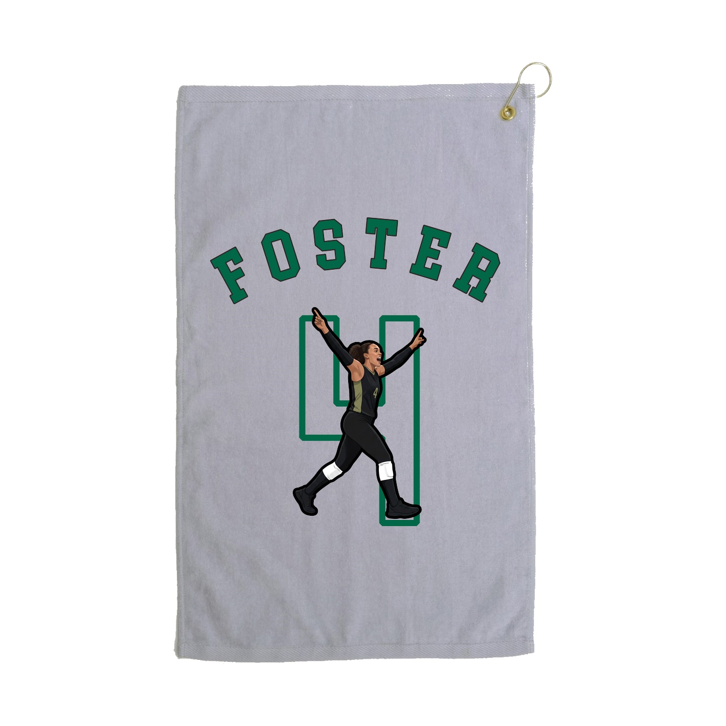 Terry Velour Golf Towel