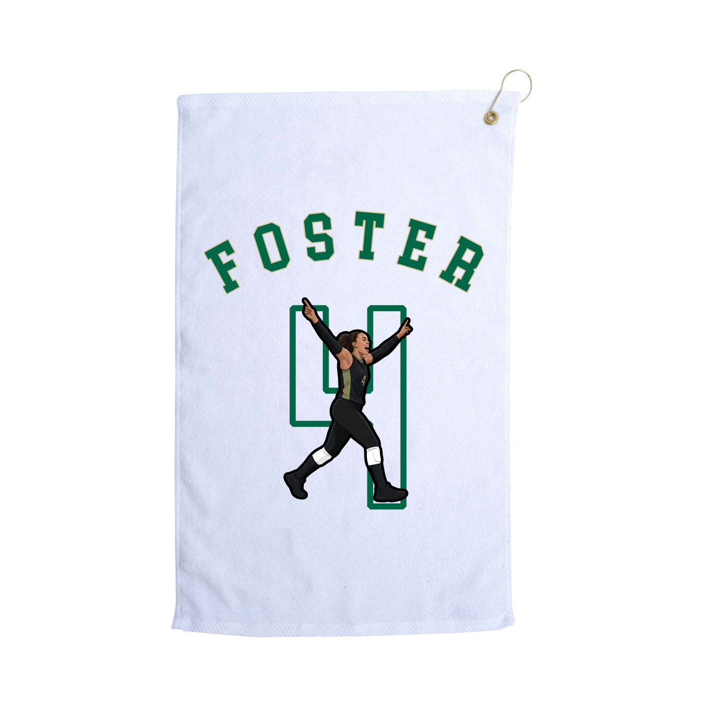 Terry Velour Golf Towel