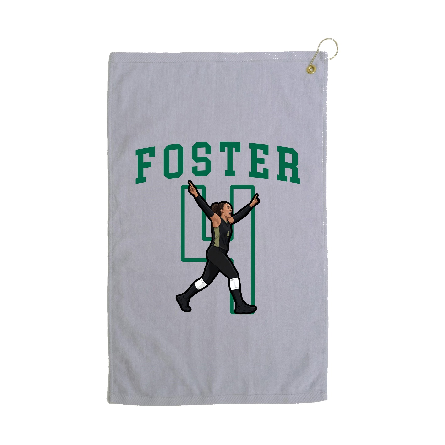 Golf Towel — Shirsey in Grey