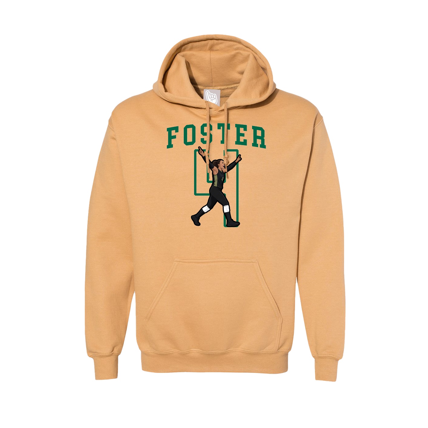 Hoodie — Shirsey in Vegas Gold