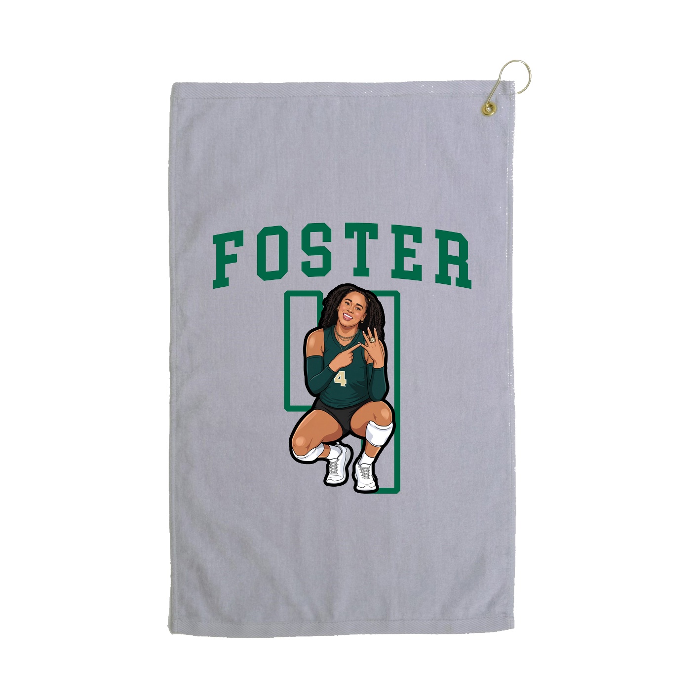 Golf Towel — Shirsey in Grey