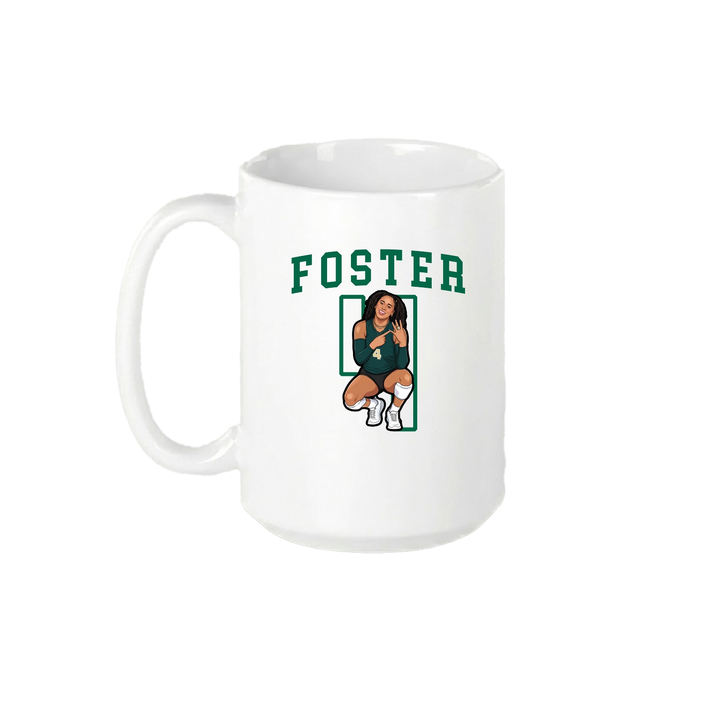 15oz Coffee Mug — Shirsey in White