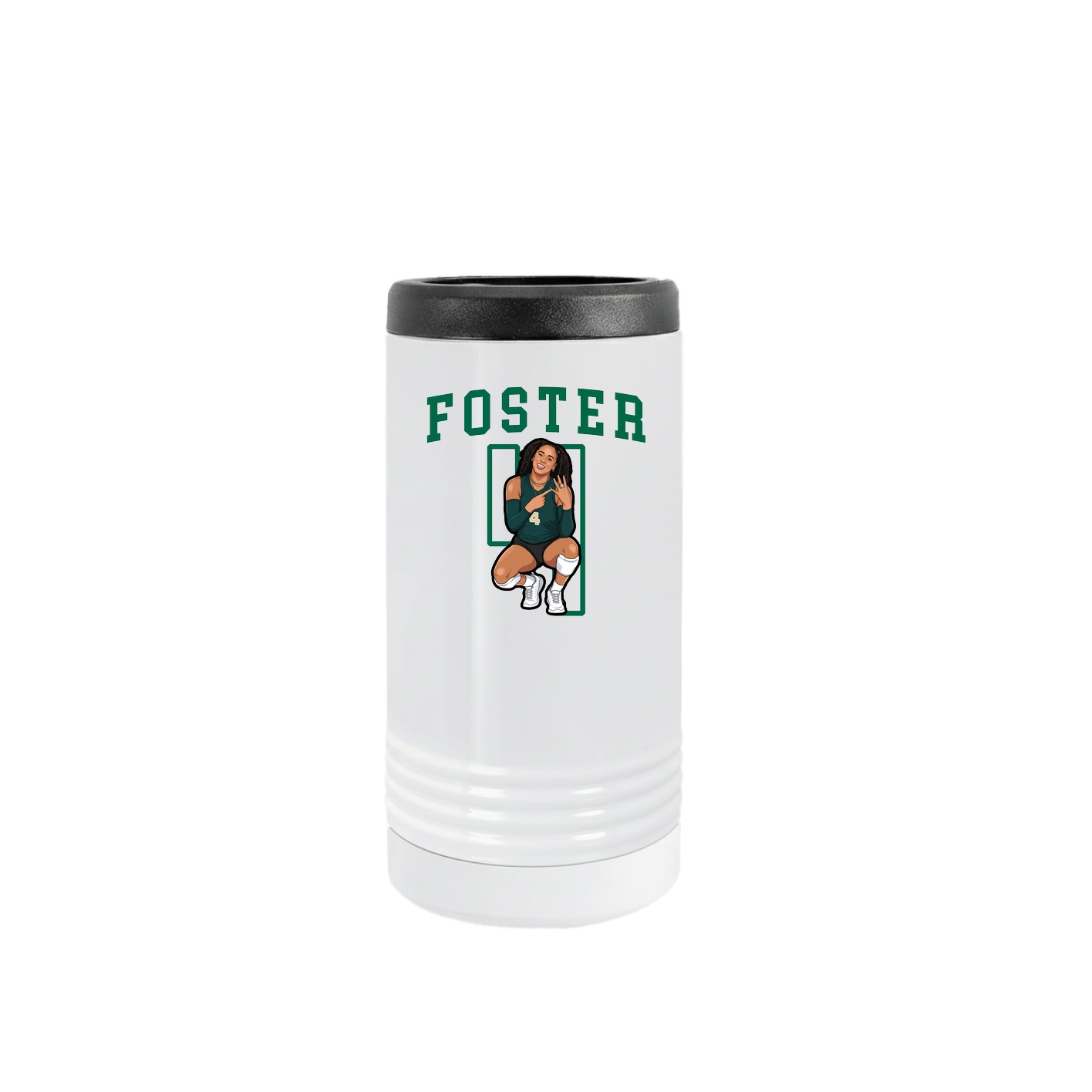 Slim Beverage Holder — Shirsey in White